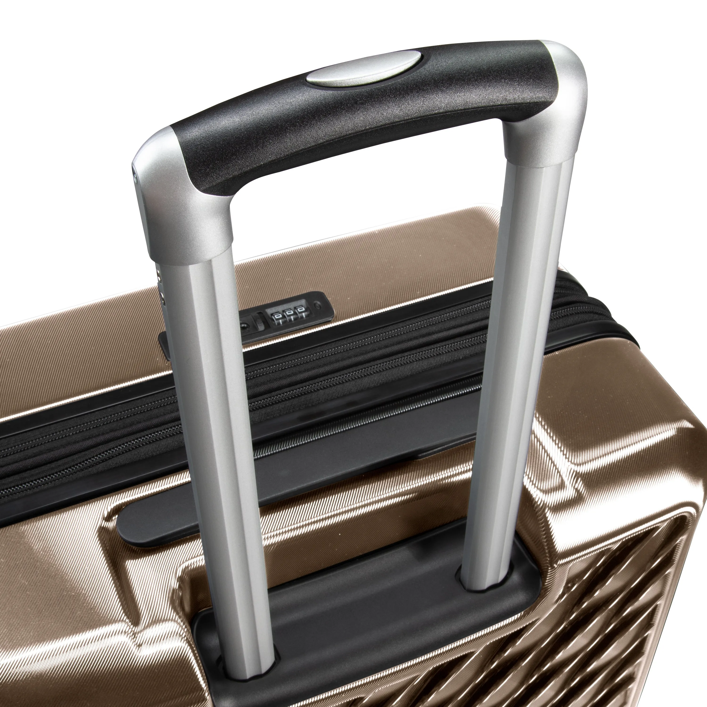 Melrose Hardside Large Checked Spinner Luggage