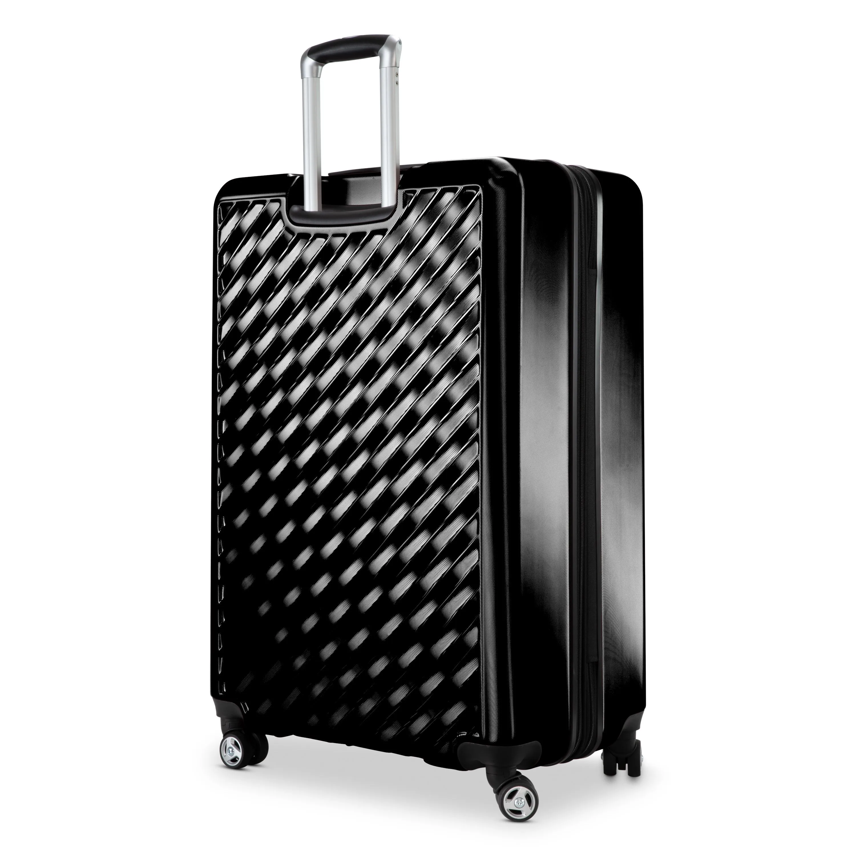 Melrose Hardside Large Checked Spinner Luggage