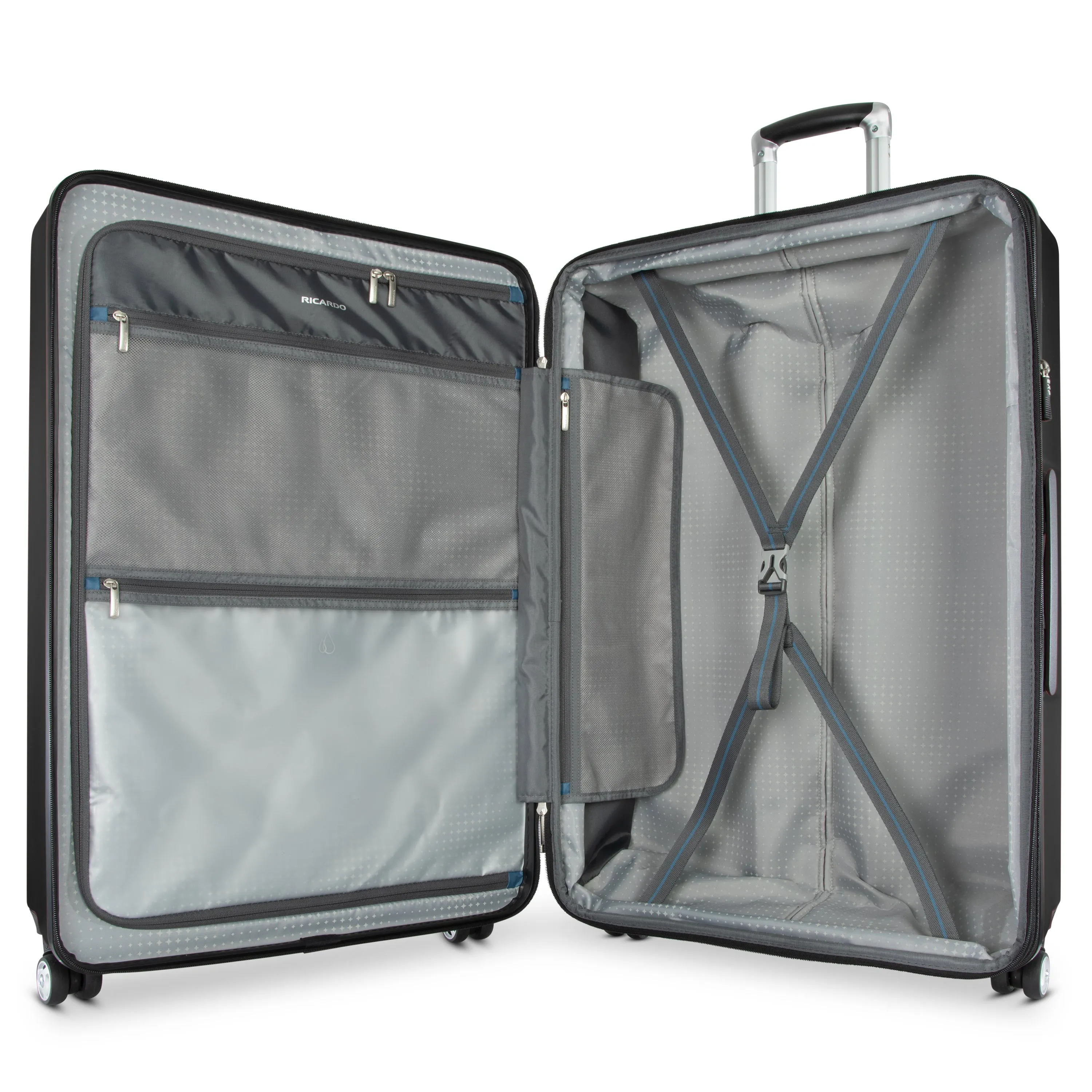 Melrose Hardside Large Checked Spinner Luggage