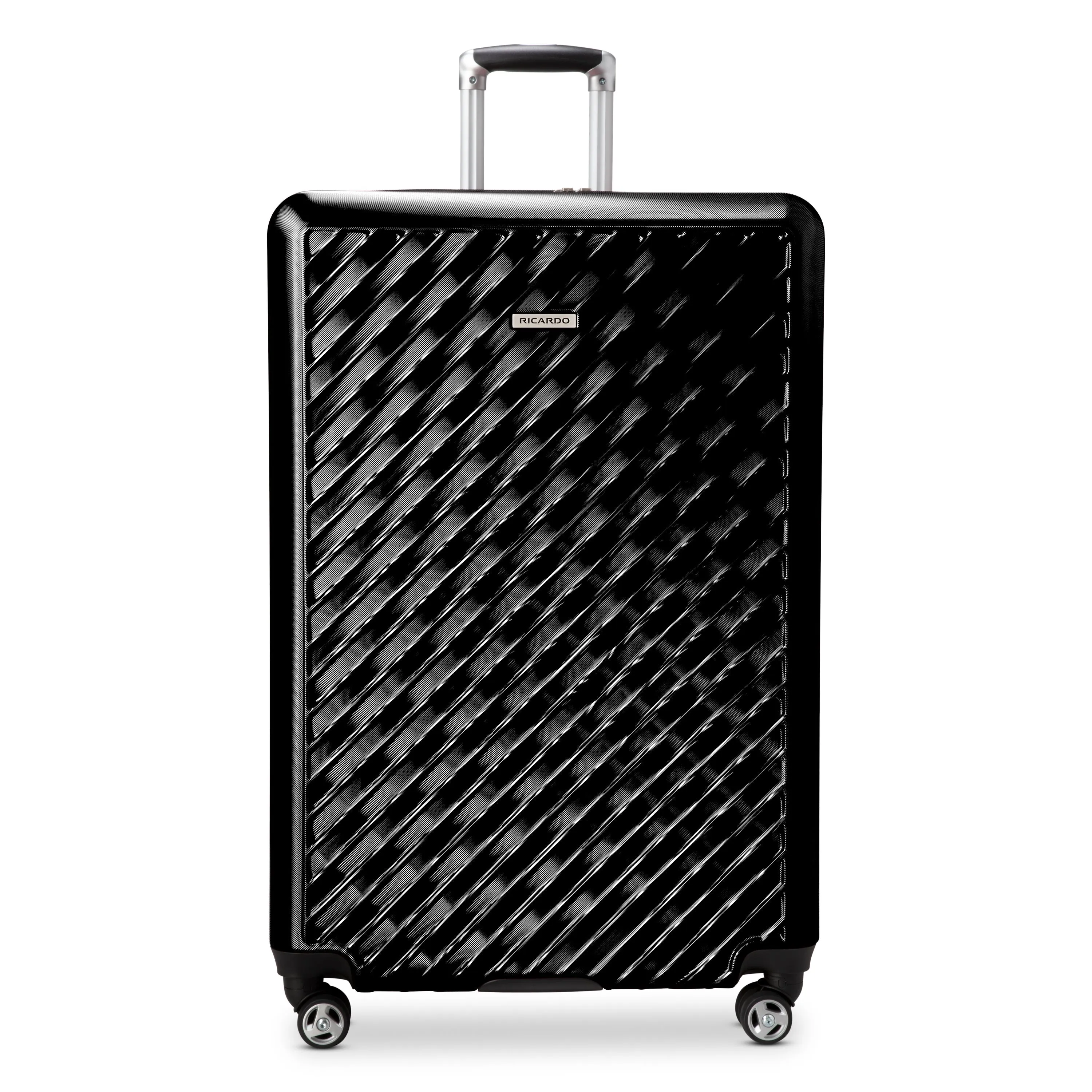 Melrose Hardside Large Checked Spinner Luggage