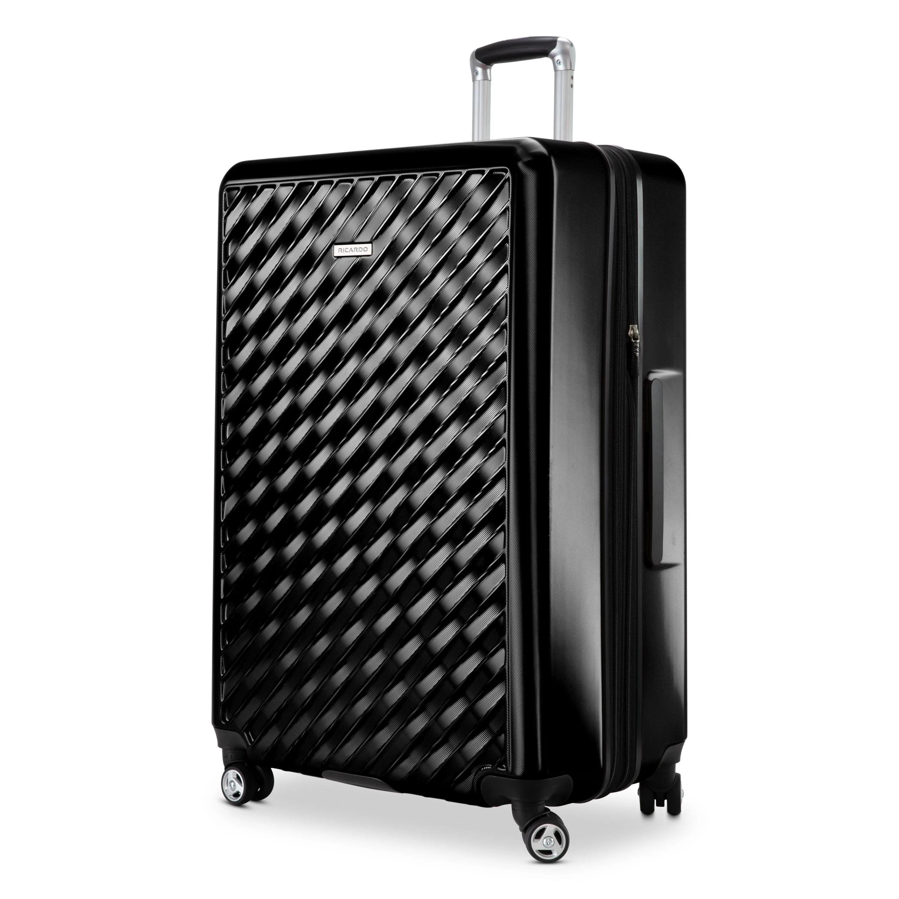 Melrose Hardside Large Checked Spinner Luggage