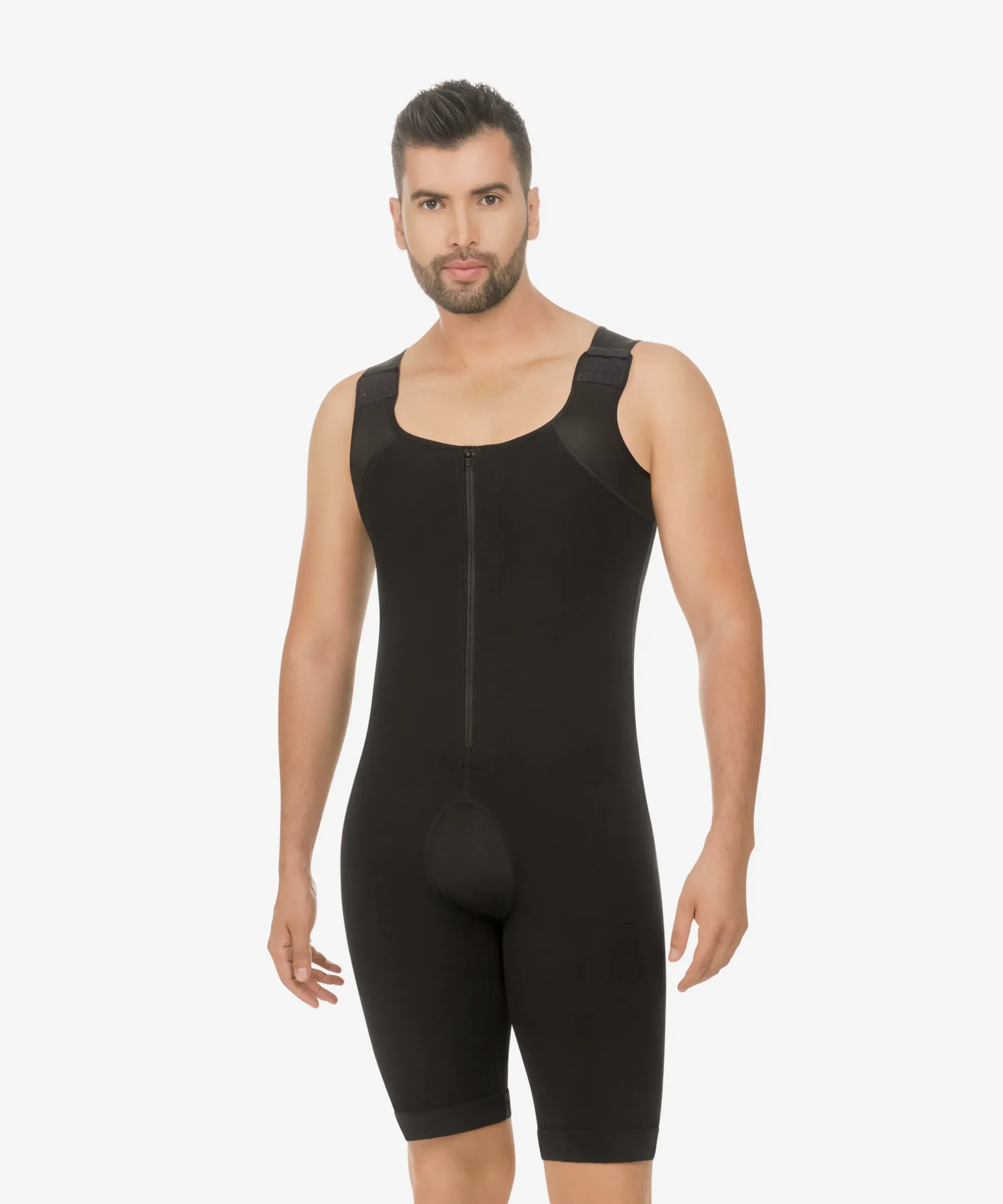 Men’s abdomen and legs control bodysuit - Style 298