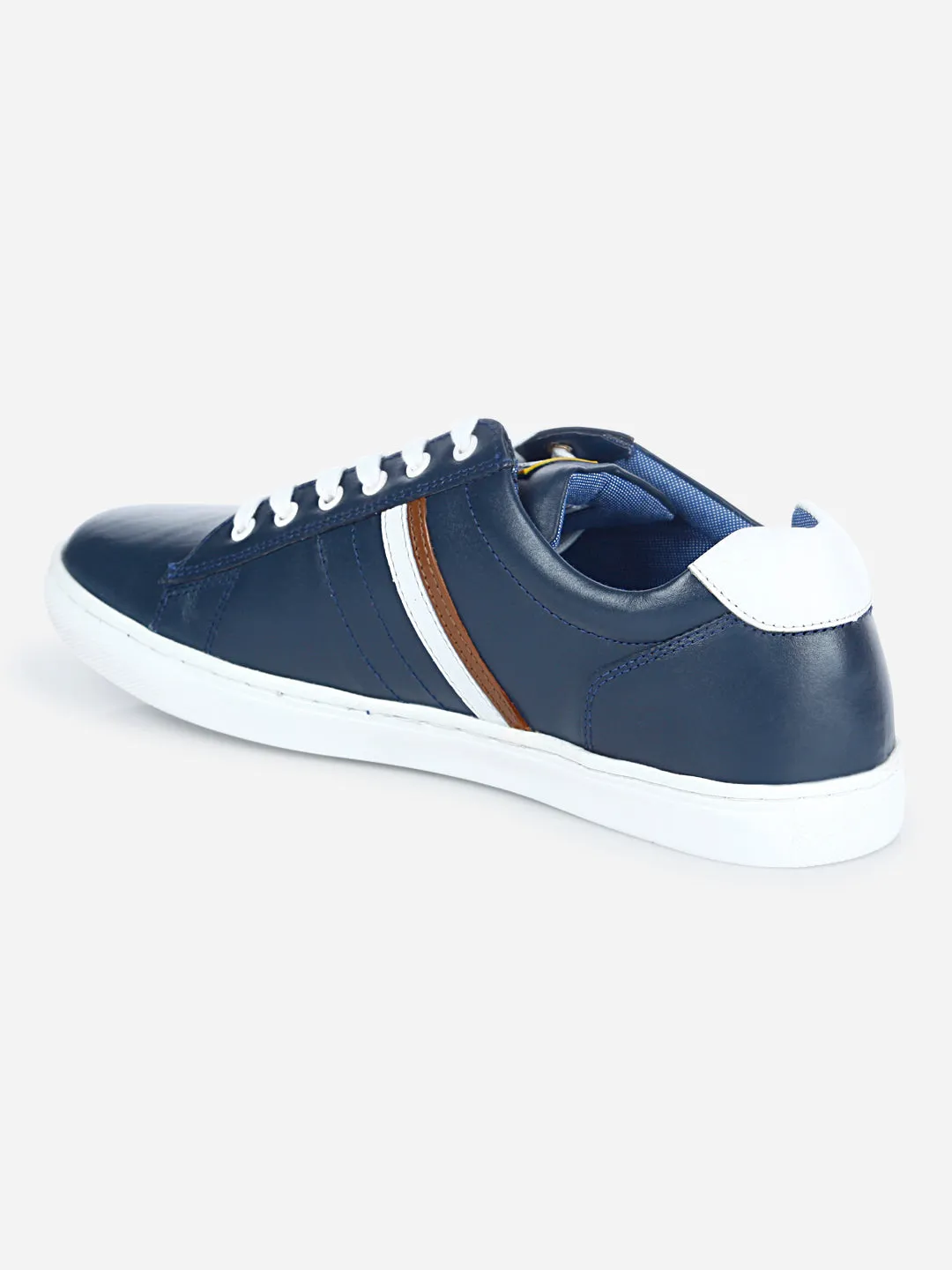 Men's Blue Lace Up  Casual Sneaker (ID3056)
