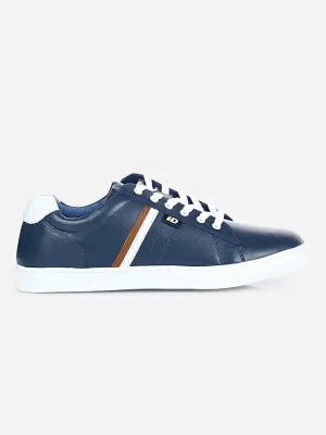 Men's Blue Lace Up  Casual Sneaker (ID3056)