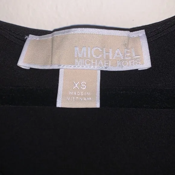 MICHAEL Kors MK Double Strap Side Slit Maxi Dress