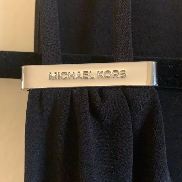MICHAEL Kors MK Double Strap Side Slit Maxi Dress