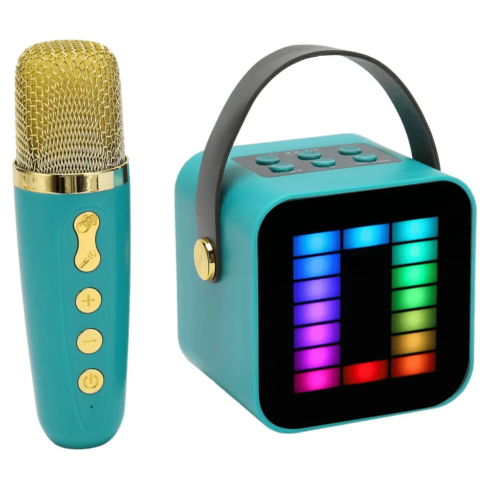 Mini Karaoke Machine with Colorful Design and HiFi Sound