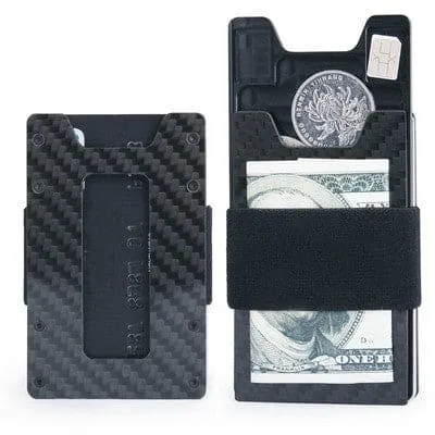 Minimalist Carbon Fiber Slim Wallet