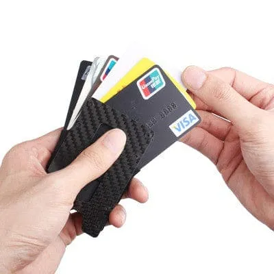 Minimalist Carbon Fiber Slim Wallet