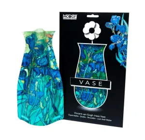 Modgy Vase ~ Van Gogh Irises