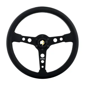 MOMO Steering Wheel Prototipo 370 Black Spoke