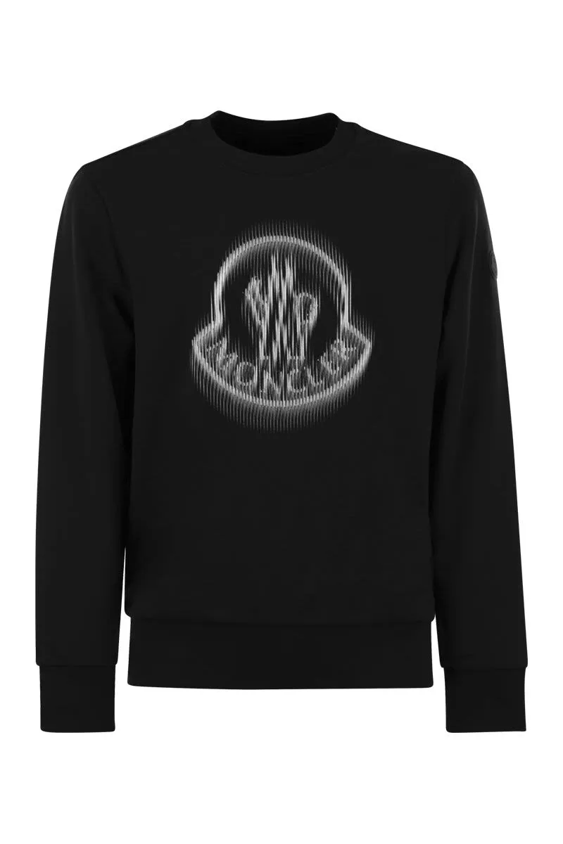 MONCLER Shaded Logo Sweatshirt - SS25 Edition