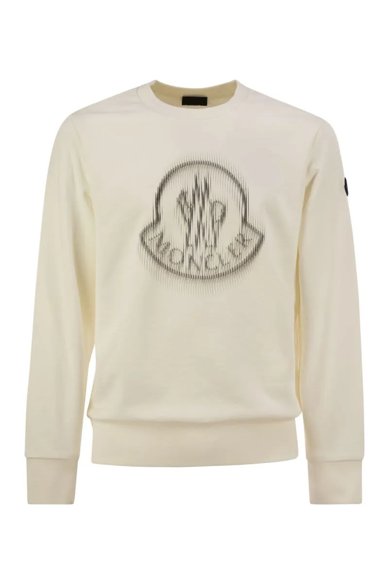 MONCLER Shaded Logo Sweatshirt - SS25 Edition