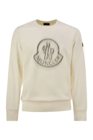 MONCLER Shaded Logo Sweatshirt - SS25 Edition