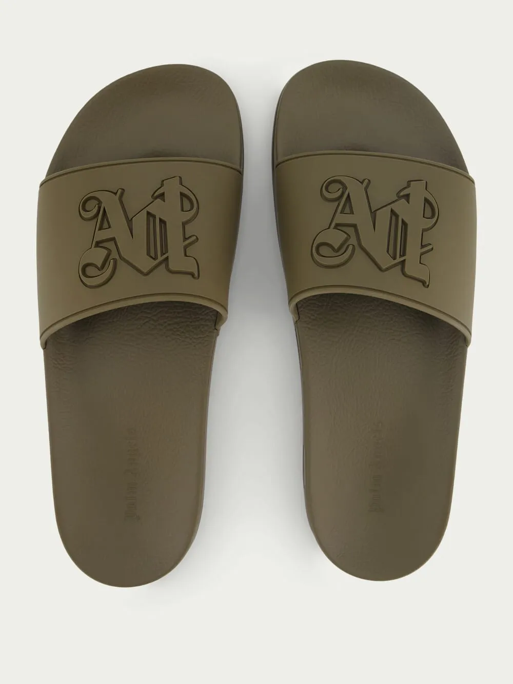 Monogram-Embossed Slides