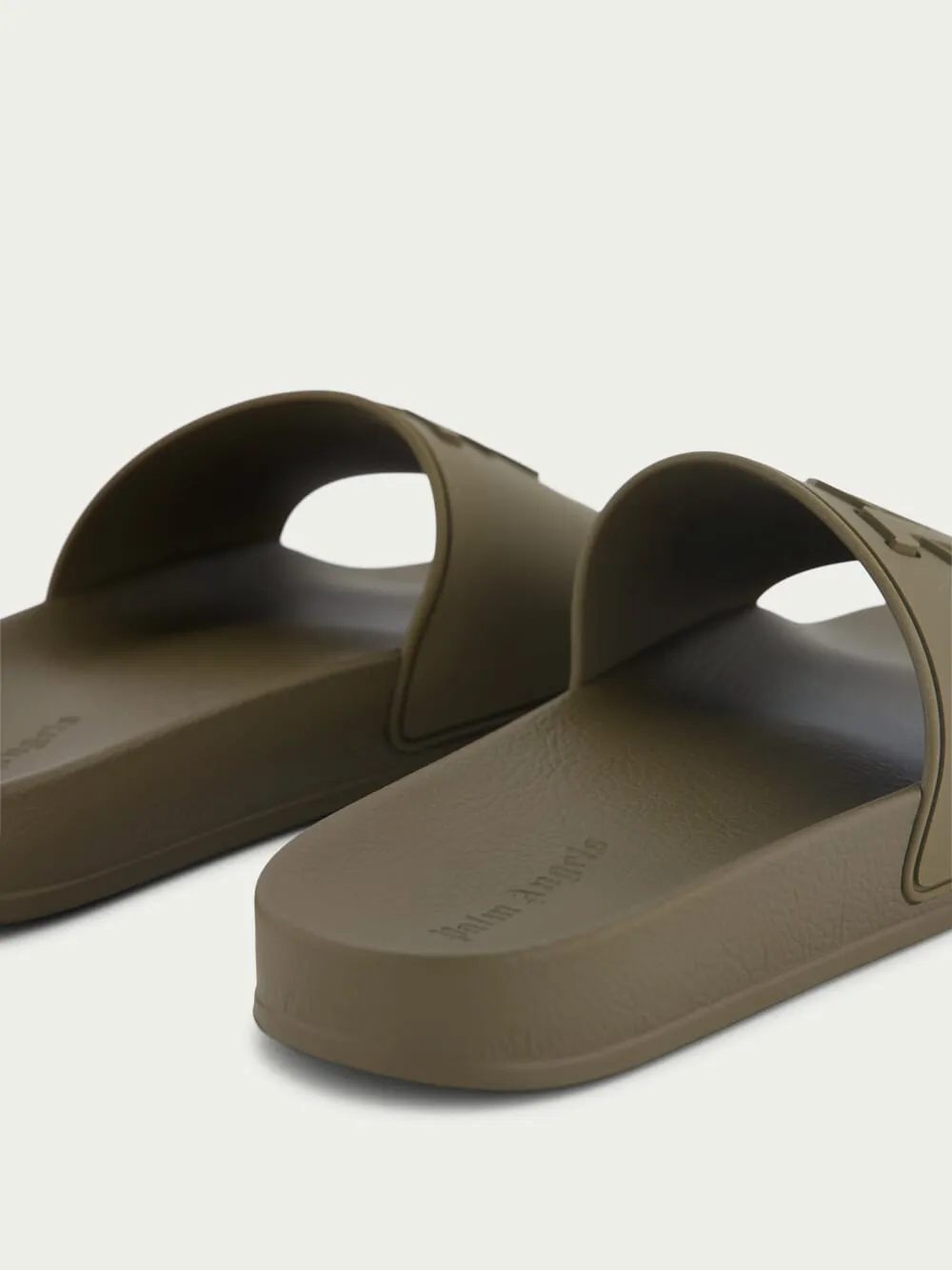 Monogram-Embossed Slides