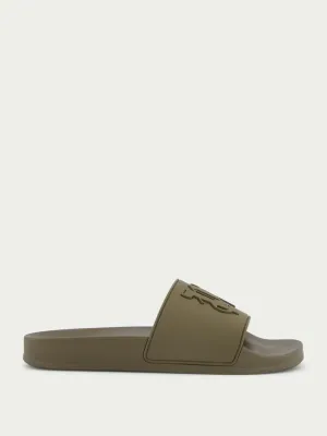 Monogram-Embossed Slides