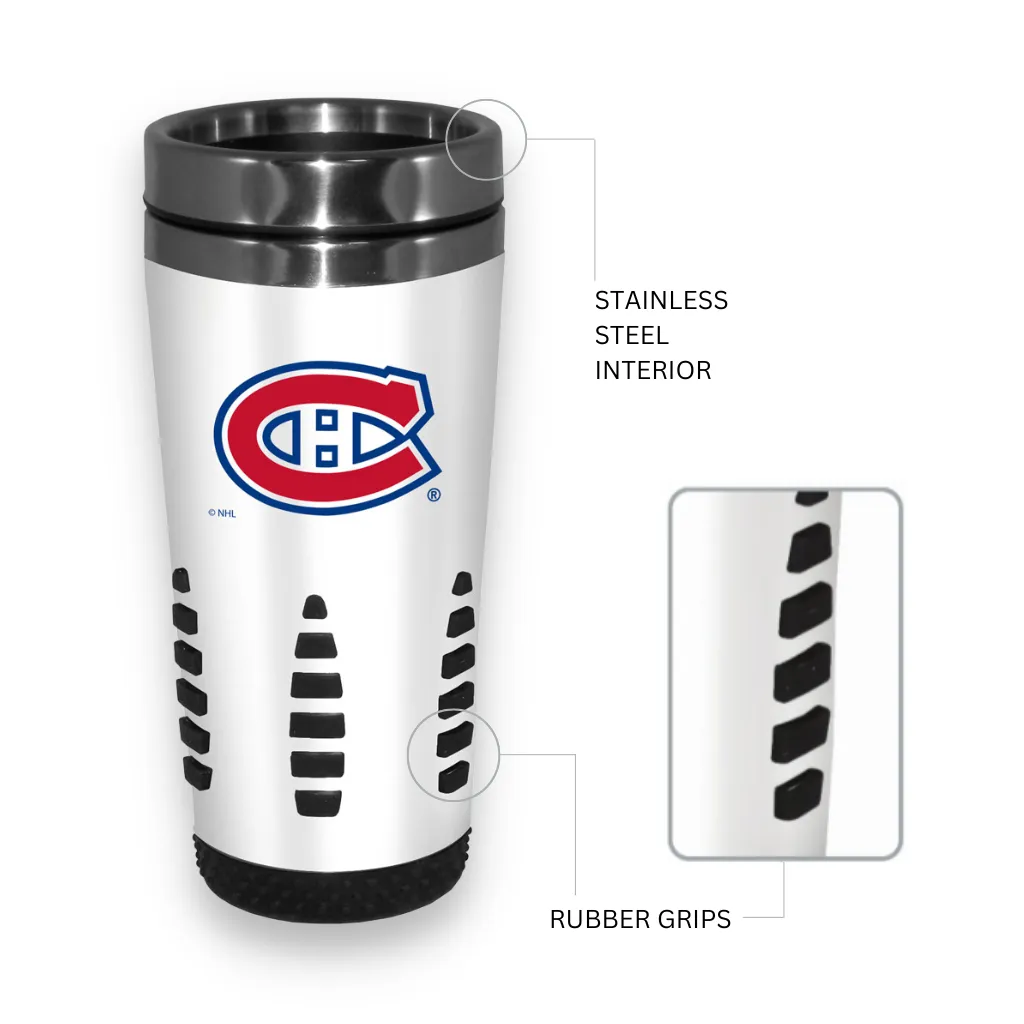 Montreal Canadiens Travel Mug - 16 oz. White Huntsville