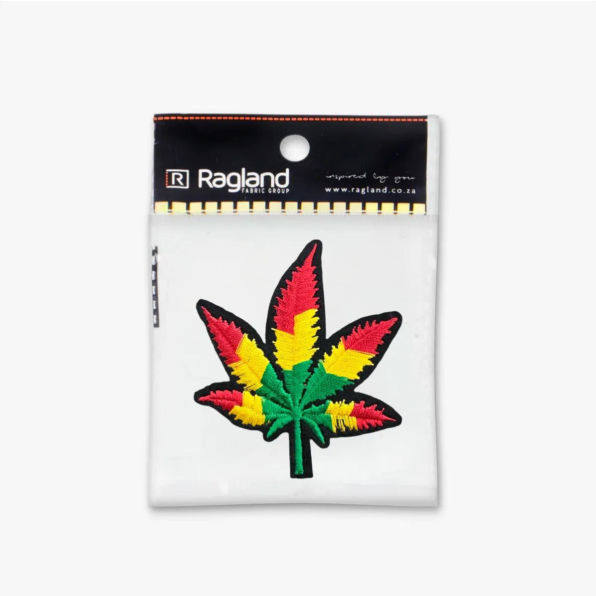 Motif Iron On Badge - RASTA DAGGA