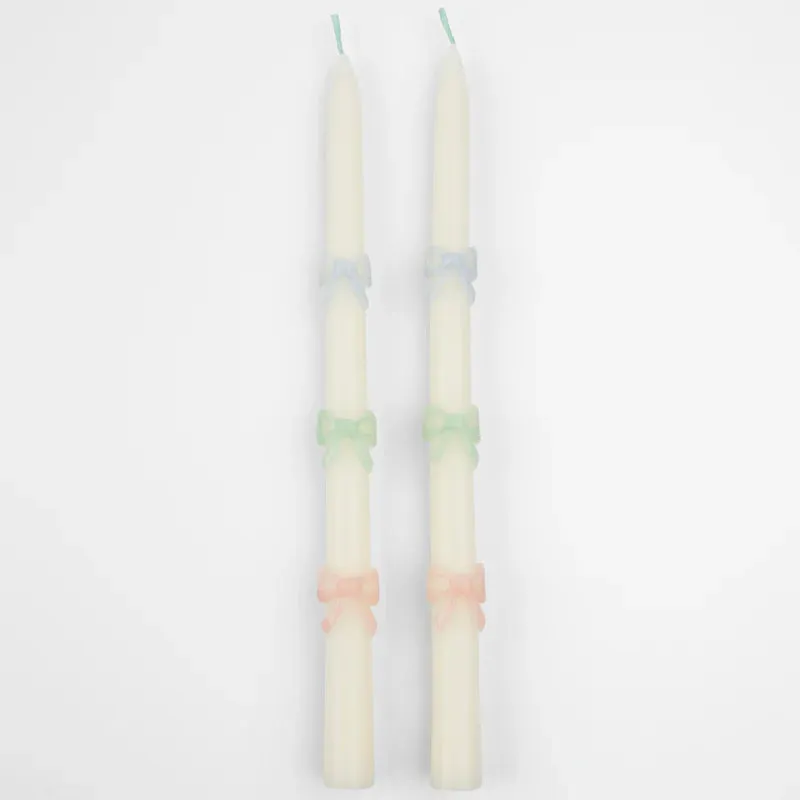 Multi Bow Taper Candles
