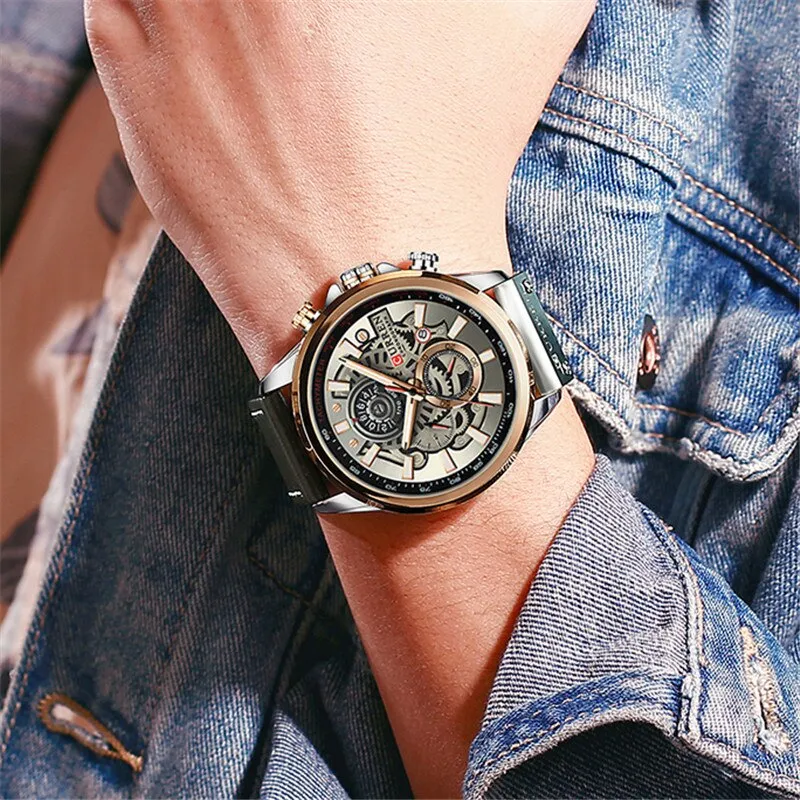 MULTIFUNCTIONAL QUARTZ CALENDAR CLOCK