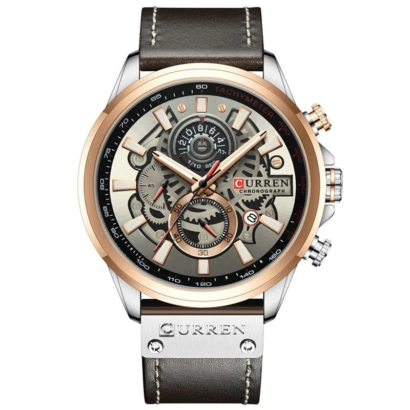 MULTIFUNCTIONAL QUARTZ CALENDAR CLOCK