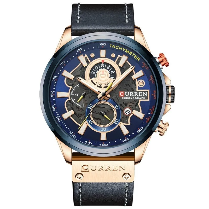 MULTIFUNCTIONAL QUARTZ CALENDAR CLOCK