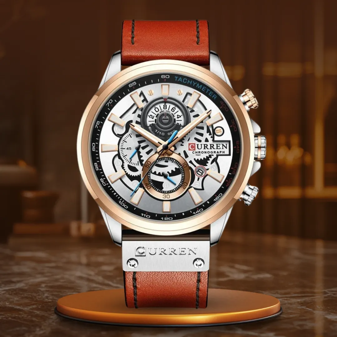 MULTIFUNCTIONAL QUARTZ CALENDAR CLOCK