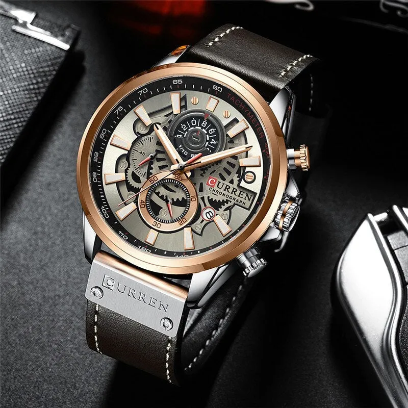 MULTIFUNCTIONAL QUARTZ CALENDAR CLOCK