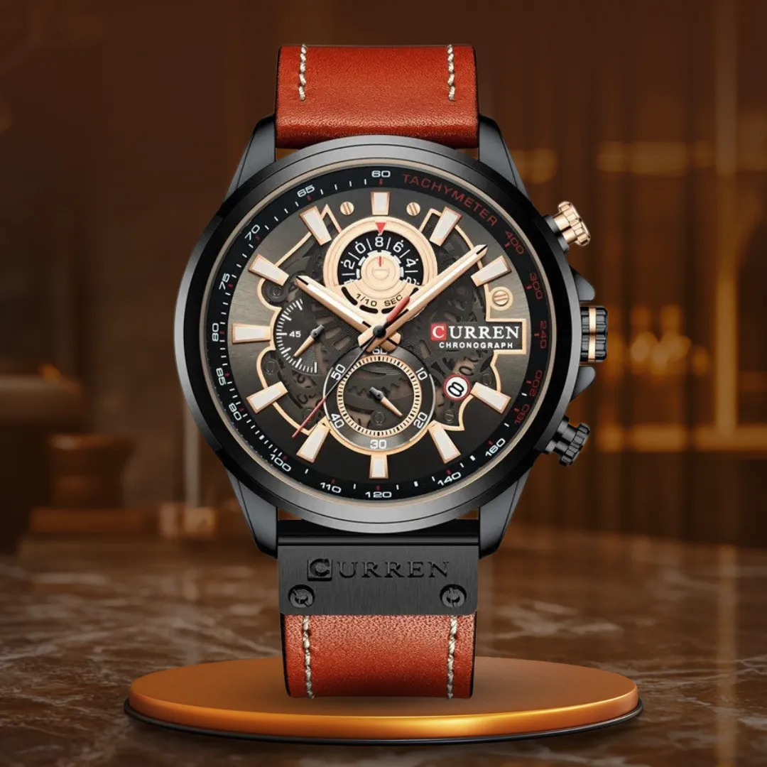 MULTIFUNCTIONAL QUARTZ CALENDAR CLOCK
