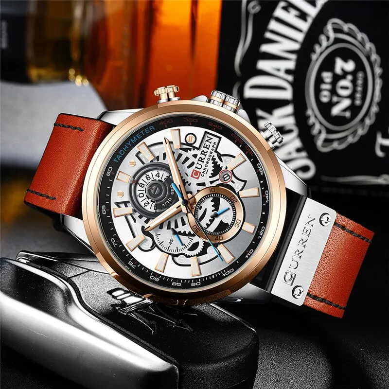 MULTIFUNCTIONAL QUARTZ CALENDAR CLOCK