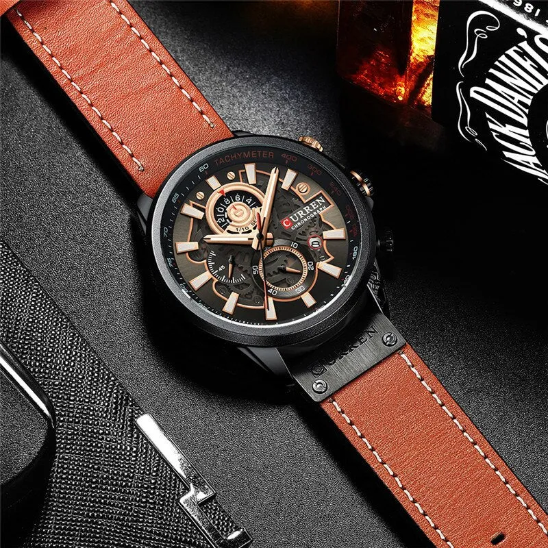 MULTIFUNCTIONAL QUARTZ CALENDAR CLOCK