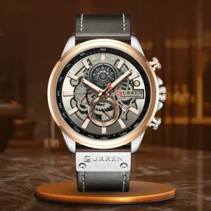 MULTIFUNCTIONAL QUARTZ CALENDAR CLOCK