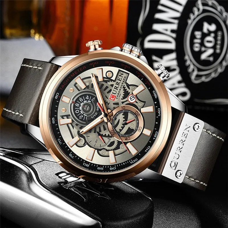 MULTIFUNCTIONAL QUARTZ CALENDAR CLOCK