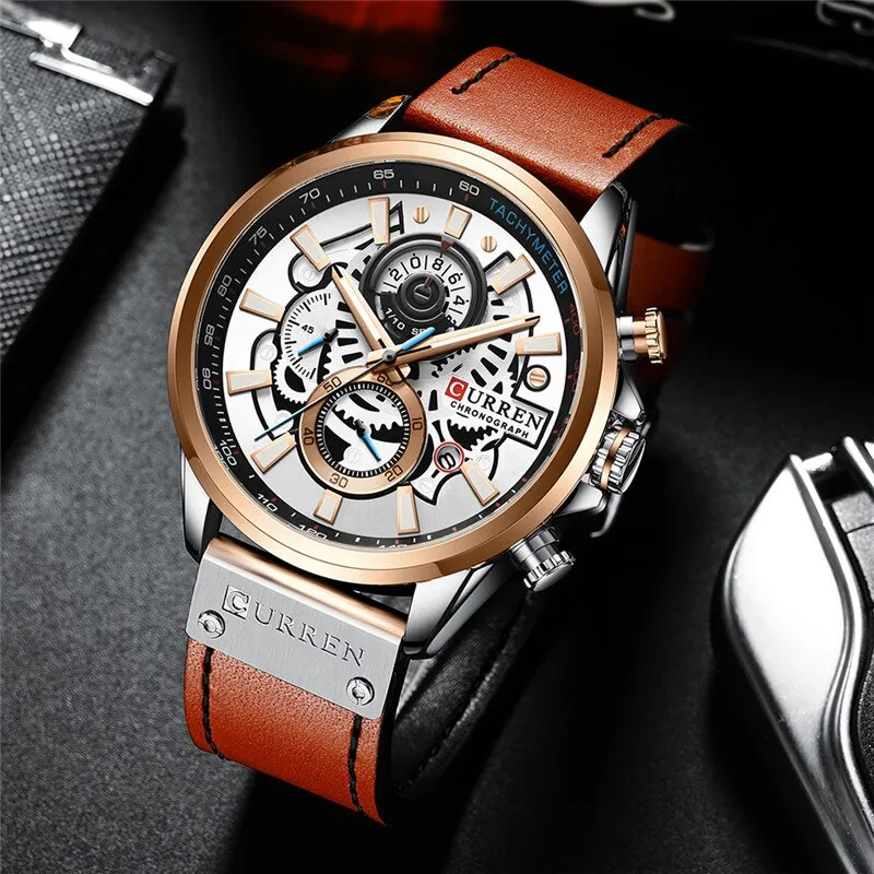 MULTIFUNCTIONAL QUARTZ CALENDAR CLOCK