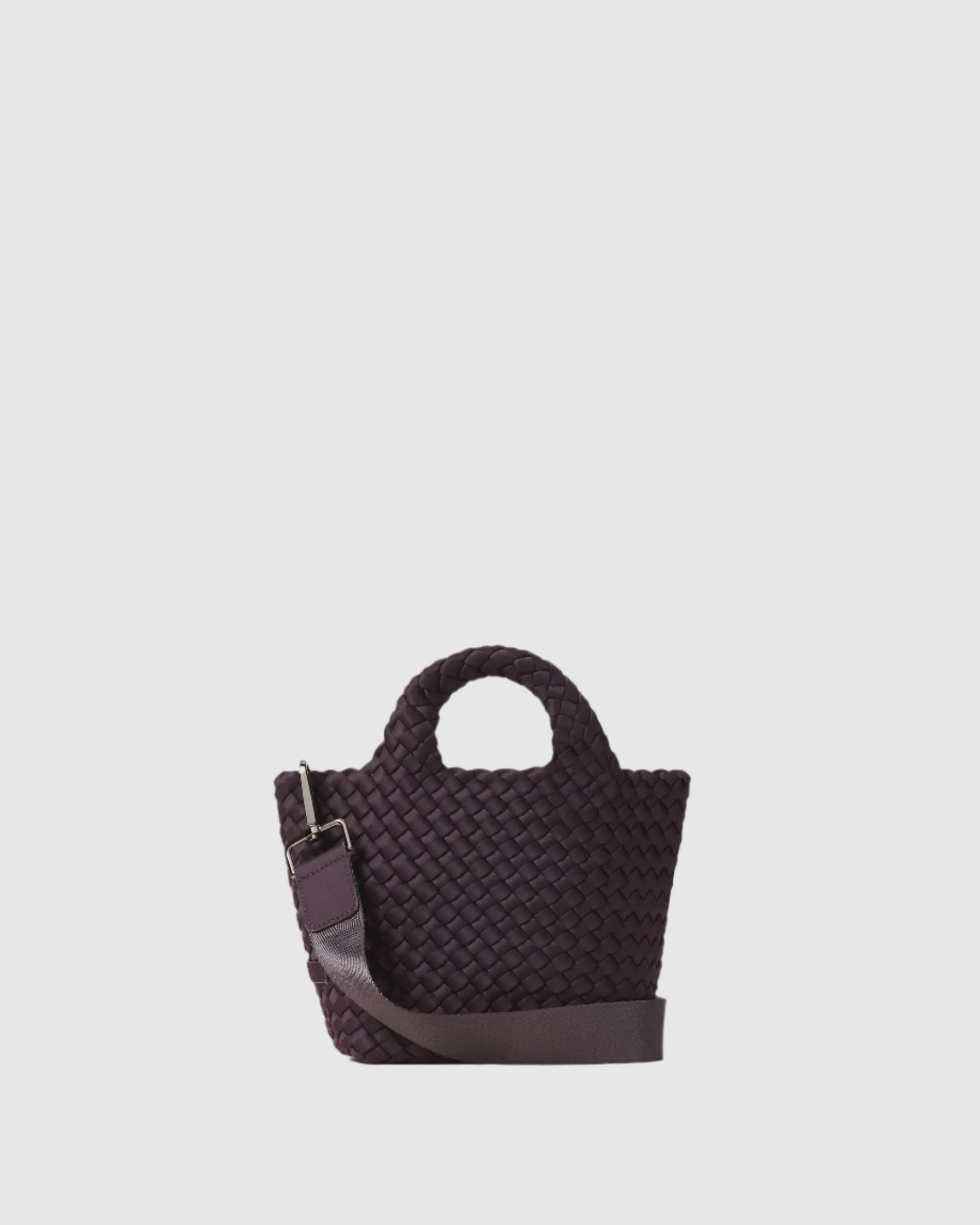 Naghedi St Barths Petit Tote in Aubergine