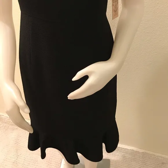 Nanette Lepore very black rich romantics dress