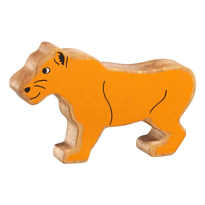 Natural yellow lioness