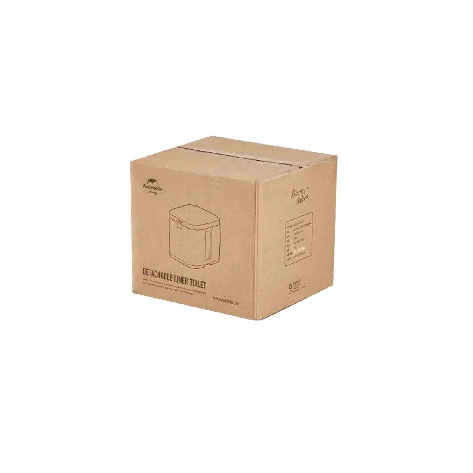NatureHike - Detachable Lliner Toilet