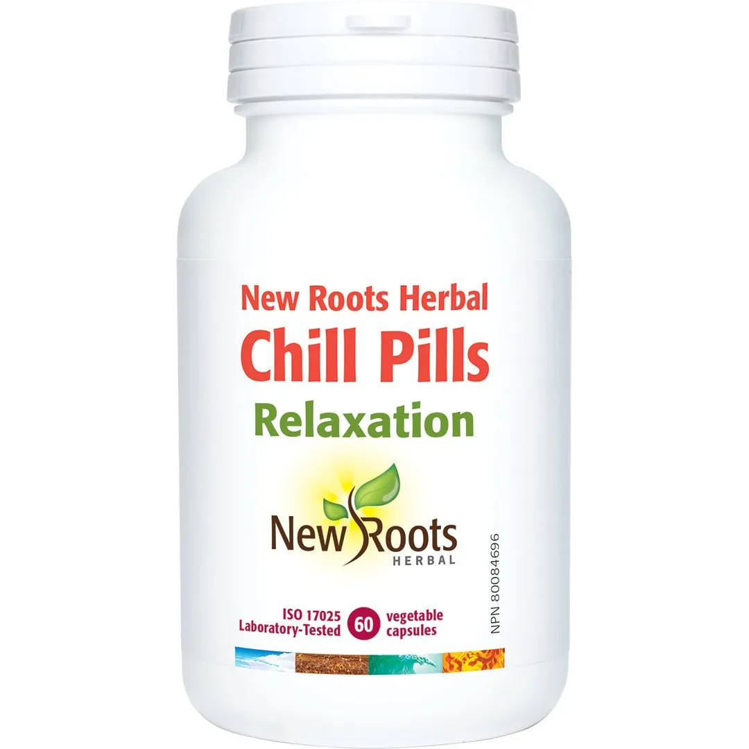 New Roots Chill Pills 60 Veg Capsules