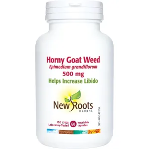 New Roots Horny Goat Weed 60 Veg Capsules