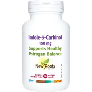 New Roots Indole-3-Carbinol 60 Veg Capsules