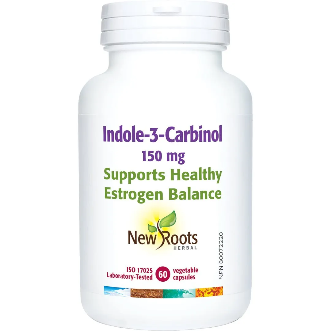 New Roots Indole-3-Carbinol 60 Veg Capsules