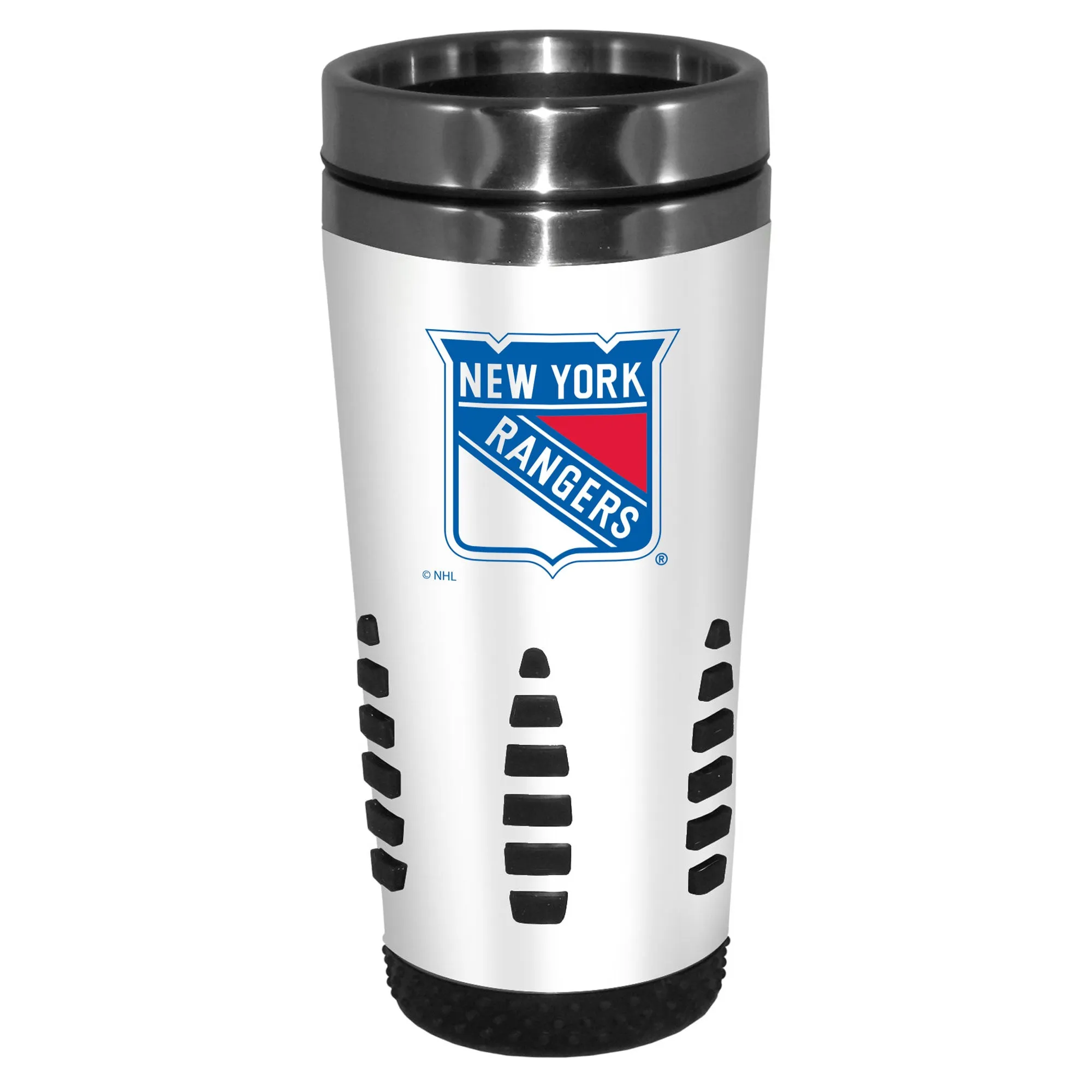 New York Rangers Travel Mug - 16 oz. White Huntsville