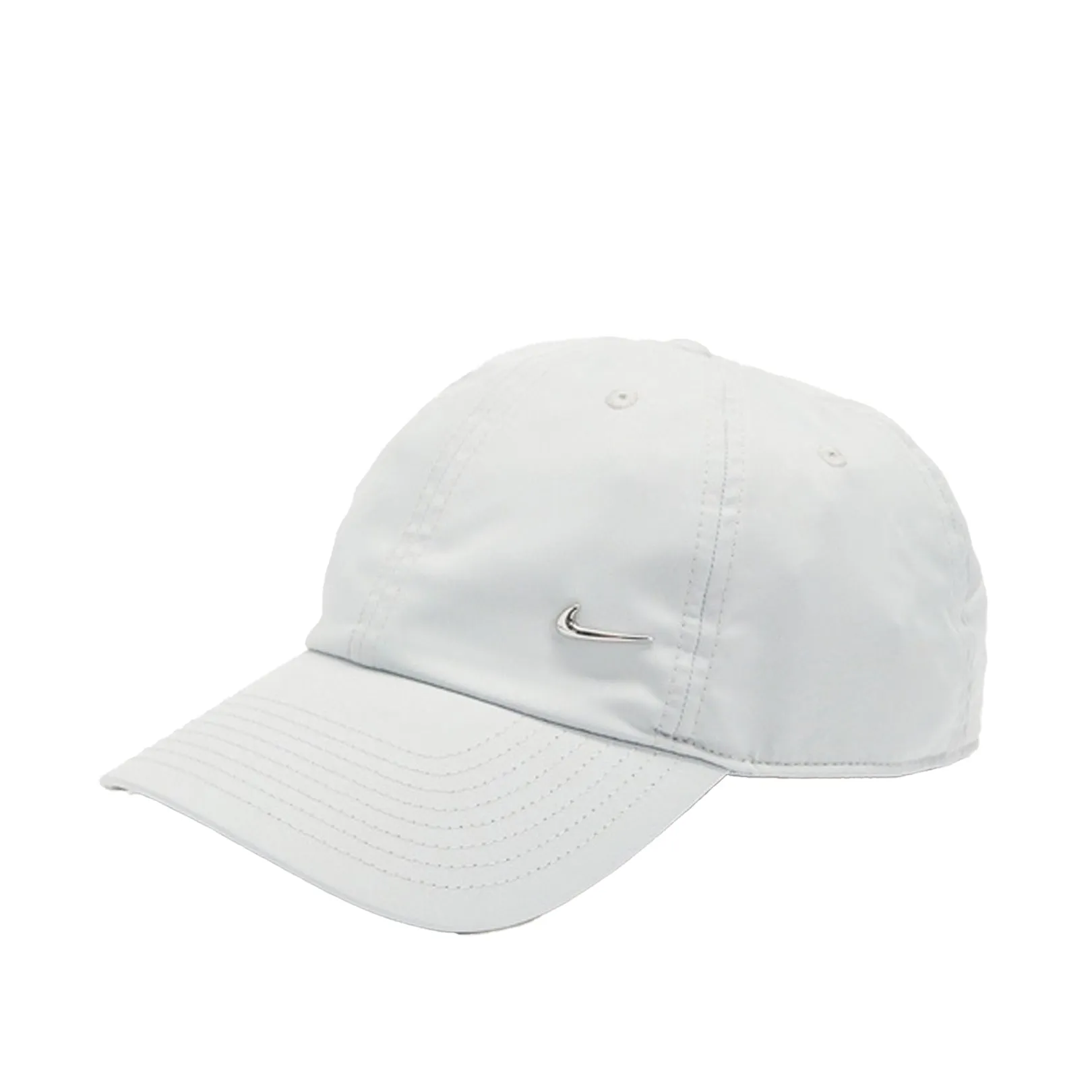 Nike Dri-FIT Club Unstructured Metal Swoosh Cap Grey