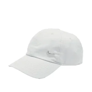 Nike Dri-FIT Club Unstructured Metal Swoosh Cap Grey