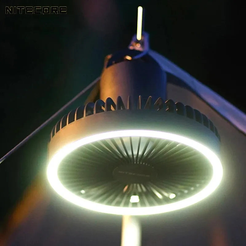 Nitecore NEF10 (Black) USB Charge Portable Multifunctional Electric LED Fan