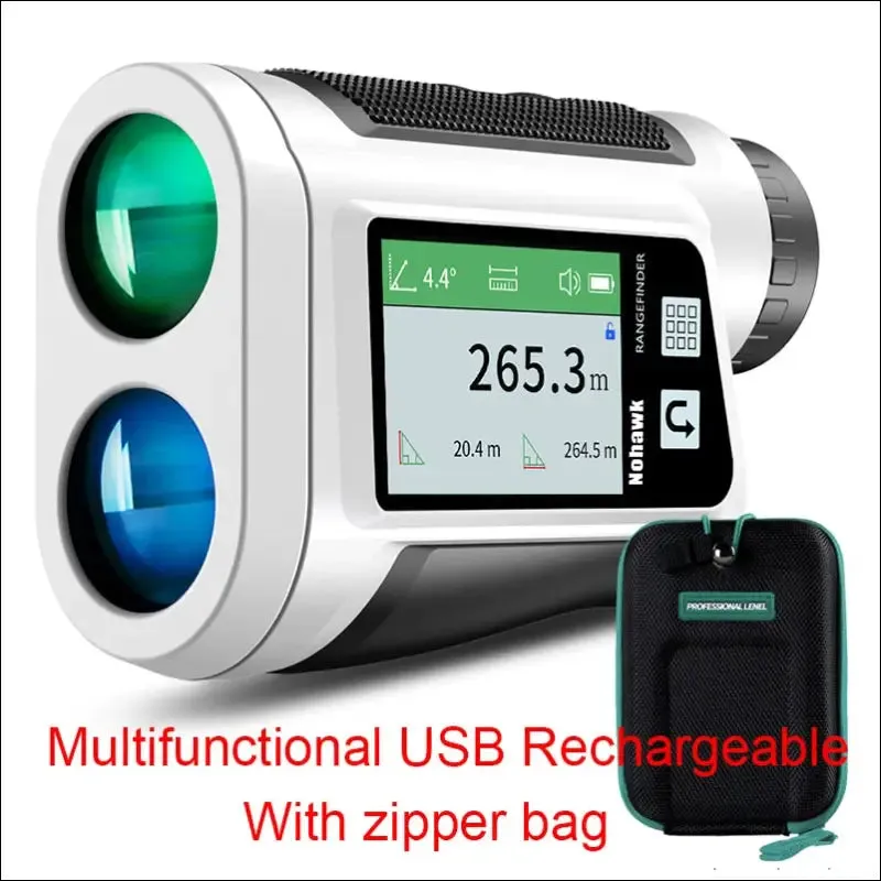 Nohawk golf laser rangefinder telescope – accurate distance measurement for golfers & hunters