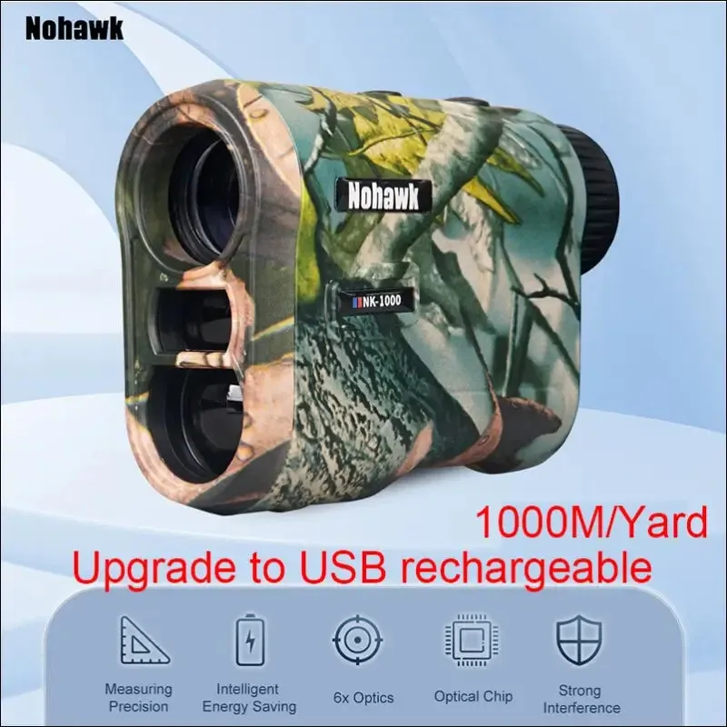 Nohawk golf laser rangefinder telescope – accurate distance measurement for golfers & hunters