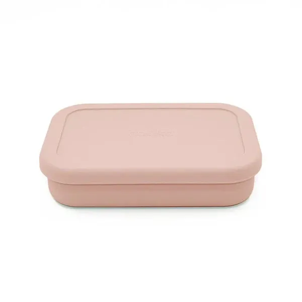 noüka Small Silicone Sealed Lunch Box (Soft Blush)